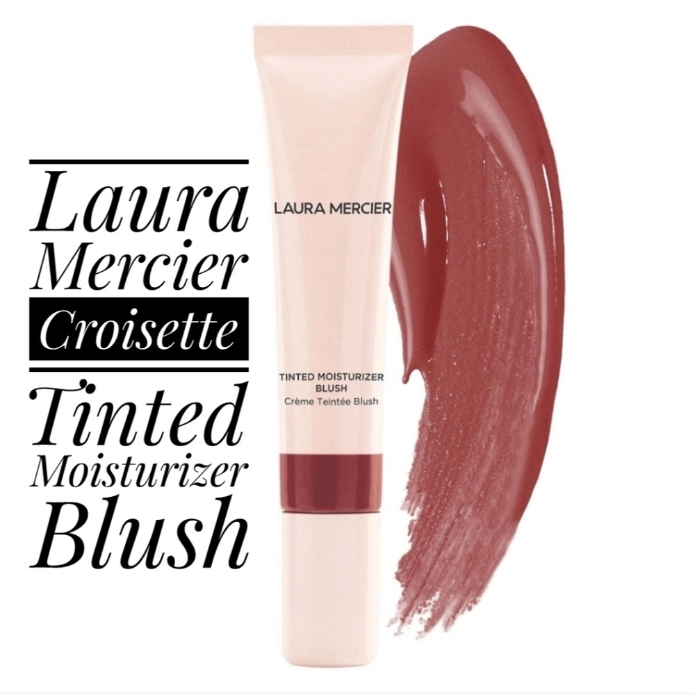 Laura Mercier Tinted Moisturizer Blush  Croisette Shimmering Garnet NIB